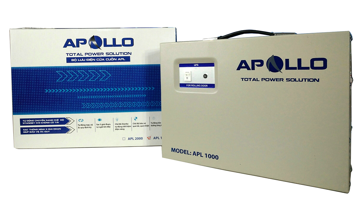 Bộ lưu điện cho cửa cuốn Apollo APL1000