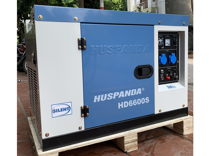 Máy phát điện chạy dầu Huspanda HD6600S