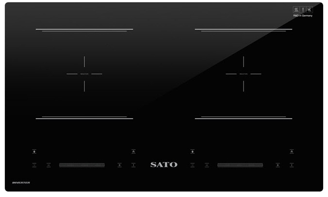 Bếp từ đôi Sato SIH777 N5.2