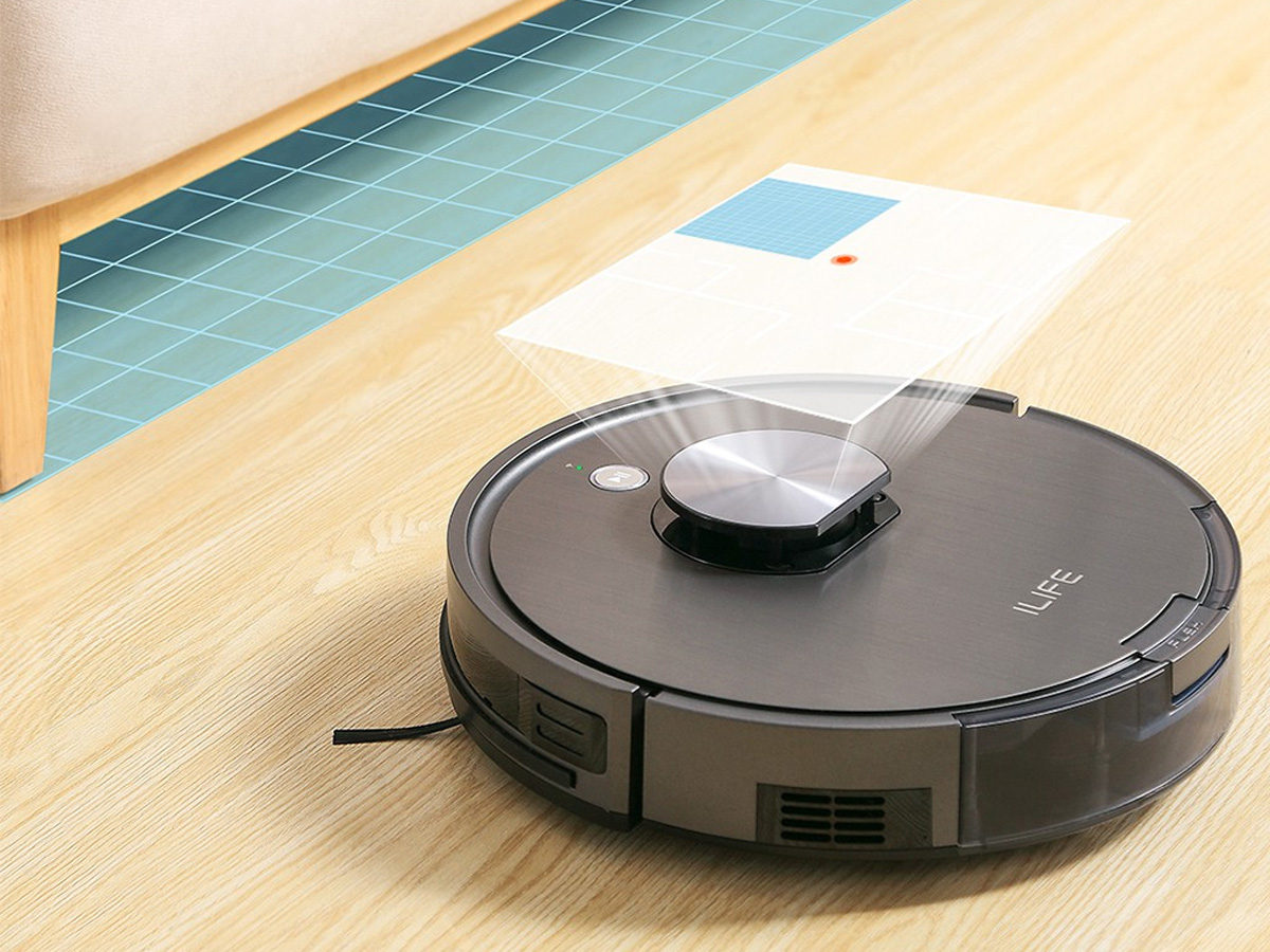 Robot hút bụi lau nhà iLife 