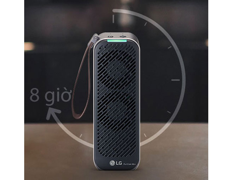 Thời gian sử dụng pin là 8 giờ