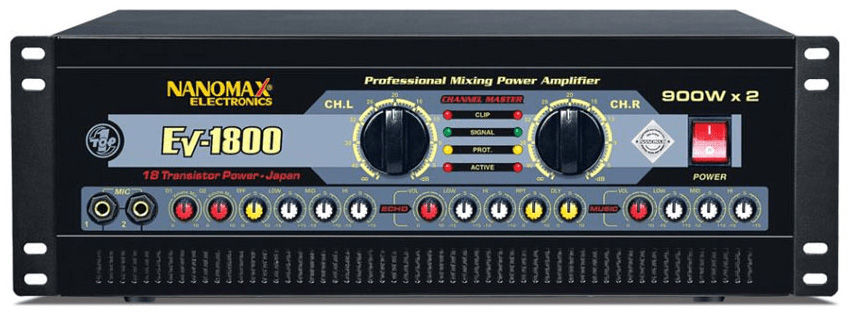 Amplifier sân khấu Nanomax EV-1800 (20 sò)