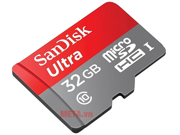 Thẻ nhớ 32Gb micro SDHC SanDisk Ultra C10 100MB/s