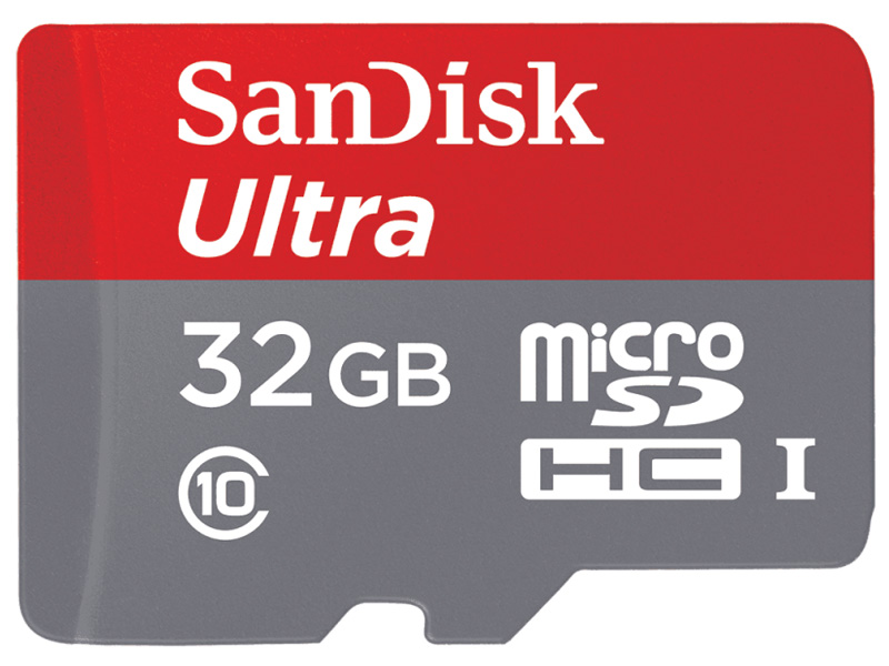 Thẻ nhớ 32Gb micro SDHC SanDisk Ultra C10 100MB/s, SDSQUNR-032G-GN3MN