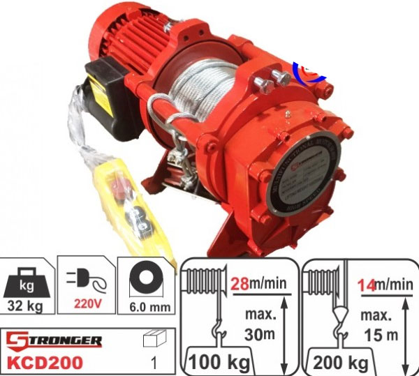 Tời điện xây dựng