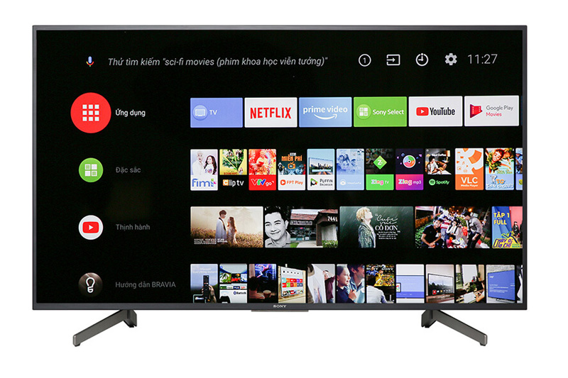 Tivi Sony Android 4K 55 inch KD-55X8000G