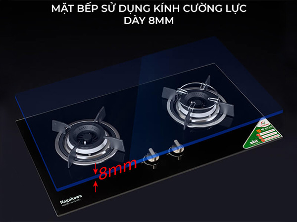 Bếp gas âm Nagakawa NAG1752