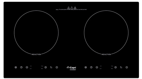 Bếp từ đôi Capri CR 806KT