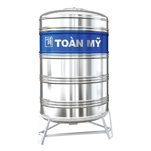 Bồn nước inox đứng Toàn Mỹ 2000L (F1150)