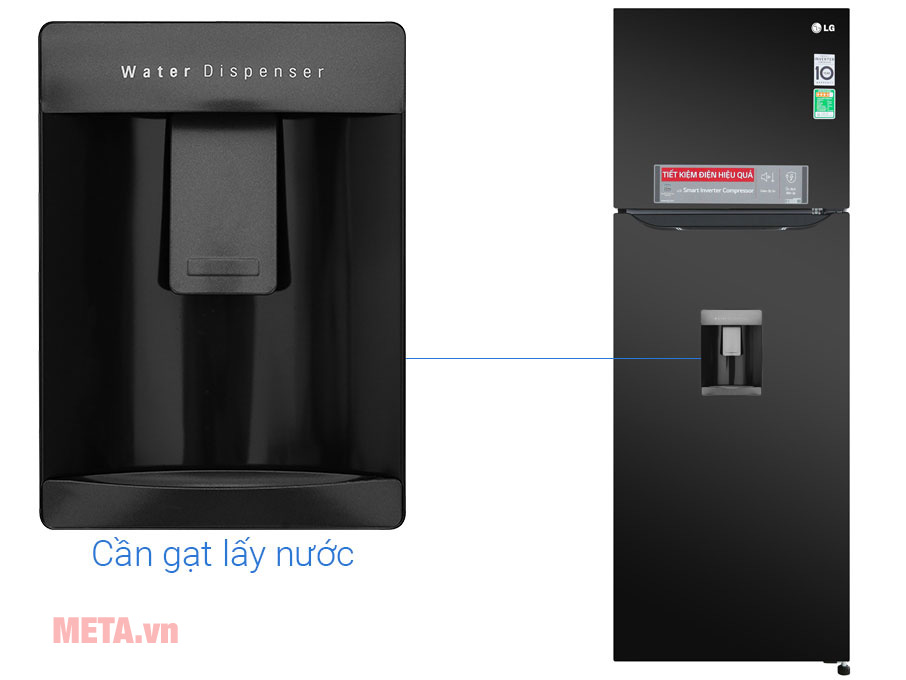 Tủ lạnh LG Inverter 315 lít GN-D315BL