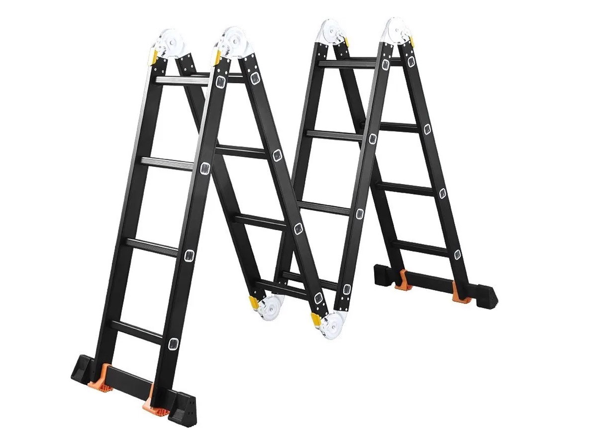 Thang nhôm gấp khúc đa năng Kachi MK240 16 bậc