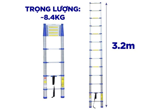 Thang có thể gấp gọn tiện lợi