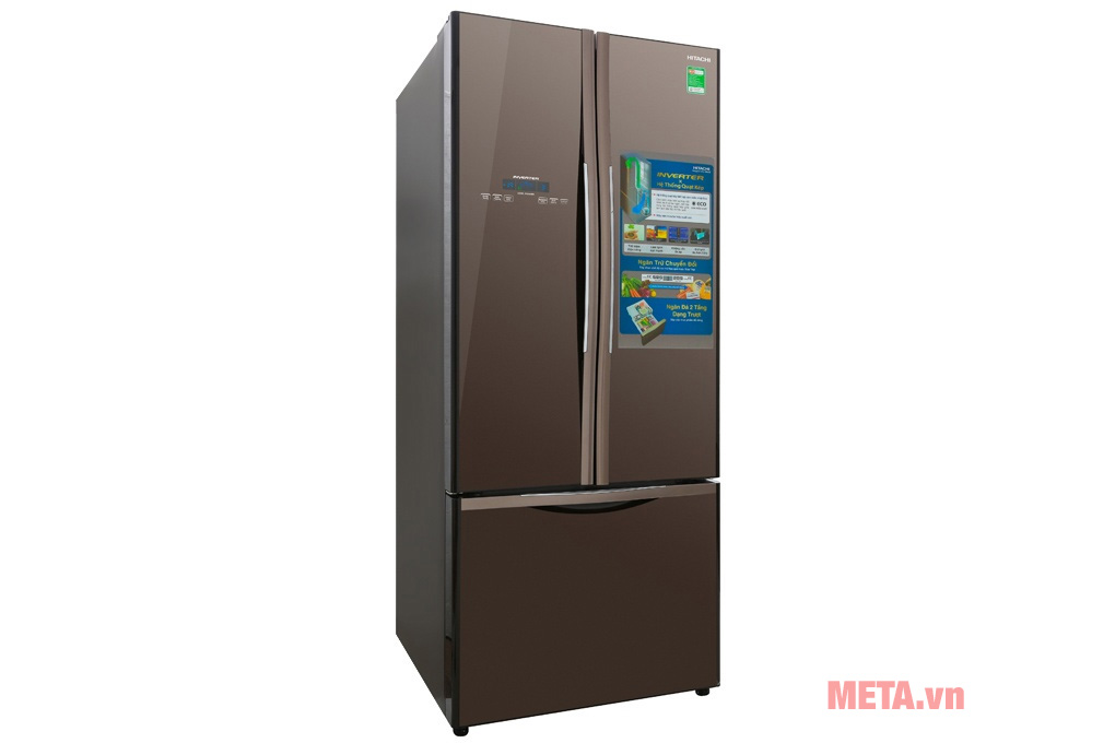 Tủ lạnh Hitachi 455 lít R-FWB545PGV2 (GBW)- Màu nâu