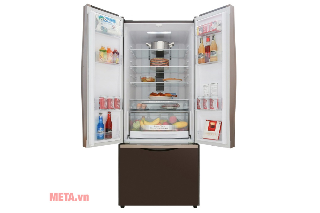 Tủ lạnh Hitachi 455 lít R-FWB545PGV2 (GBW)- Màu nâu