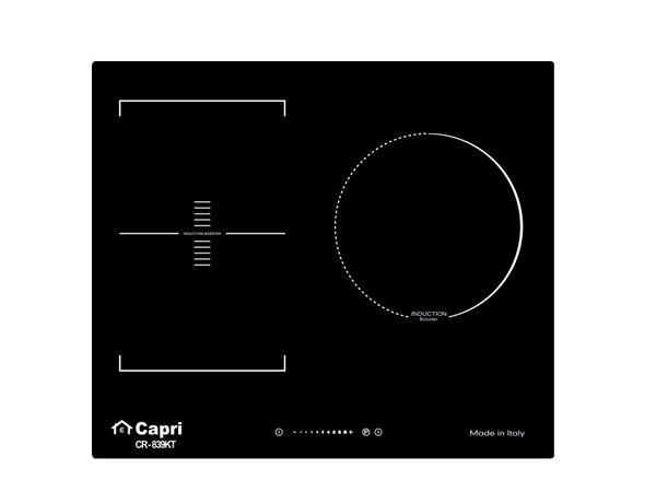 Bếp từ đa điểm 3 vùng nấu Capri CR-839KT