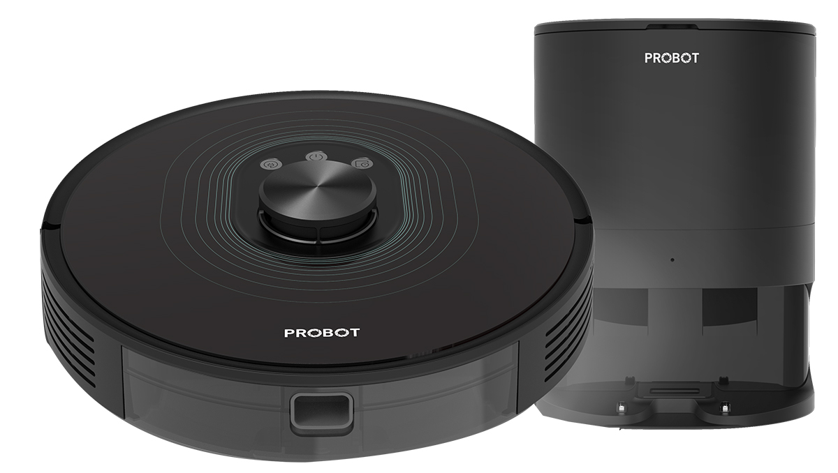 Robot hút bụi lau nhà tự đổ rác, Probot Nelson A9 MAX