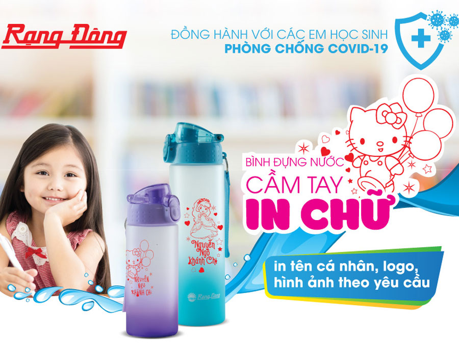 Bình nước cầm tay Rạng Đông 