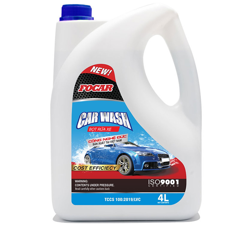 Bọt tuyết rửa xe Focar Car wash (4 lít)