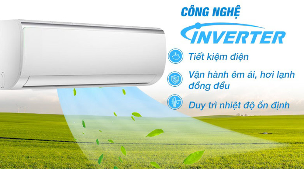 Ứng dụng công nghệ Inverter hiện đại