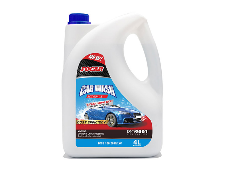 Bọt tuyết rửa xe Focar Car wash (4 lít)