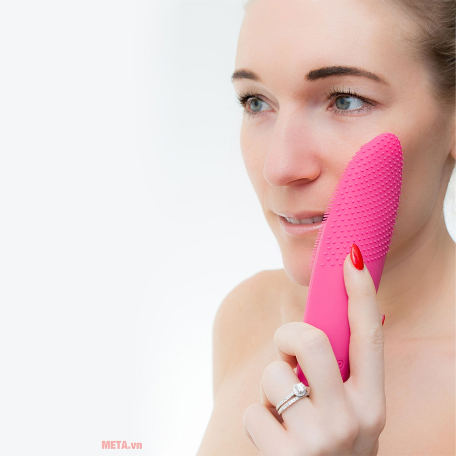 Máy rửa mặt siêu âm kèm chức năng nhiệt Sonicleanse Glo Viva Rio FADH (FADF-H)