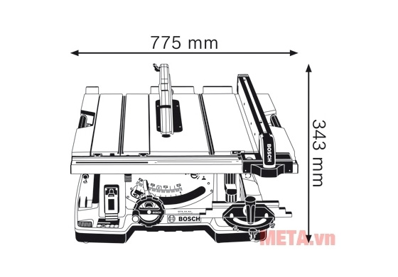 Máy cưa bàn Bosch GTS 10 XC