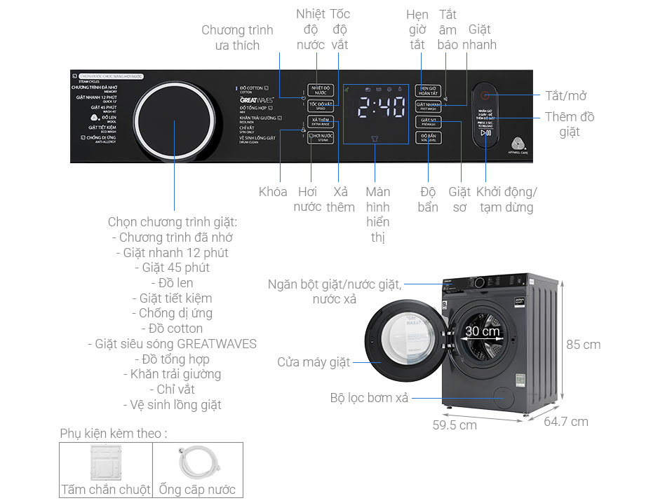 Máy giặt Toshiba 