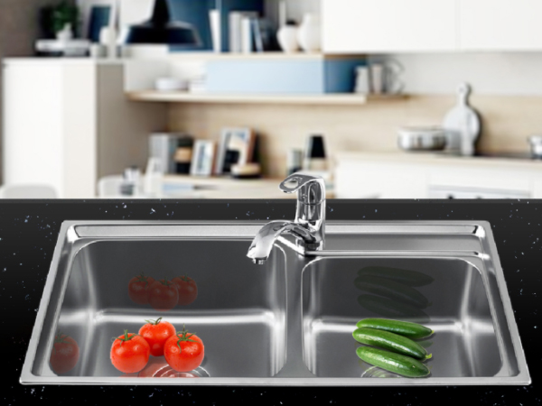 Chậu rửa inox Sơn Hà S80D.X.2.3
