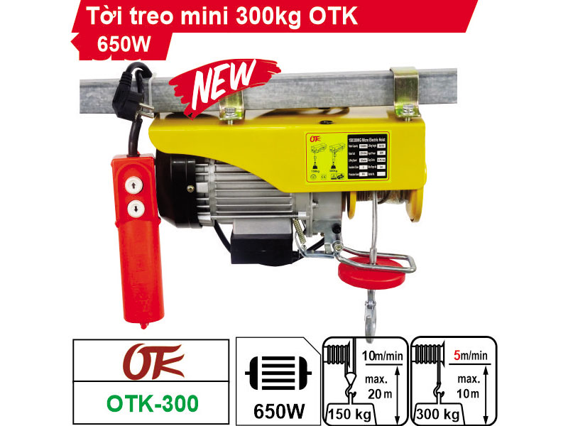 Tời điện OTK PA300