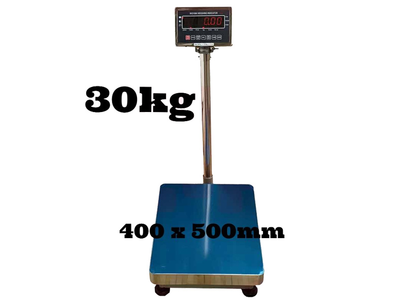 Tải trong cân tối đa 30kg, tối thiểu 0,1kg