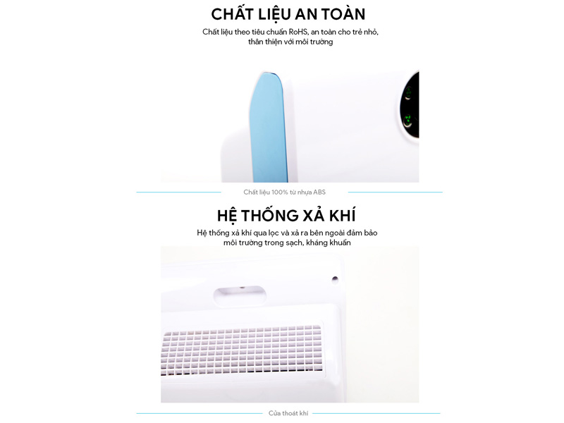 Làm từ chất liệu an toàn