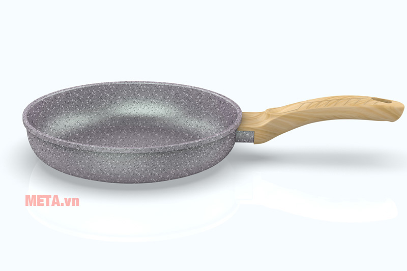 Chảo đúc siêu bền vân đá đáy từ Sunhouse Mama SHG1126MMB (26cm)