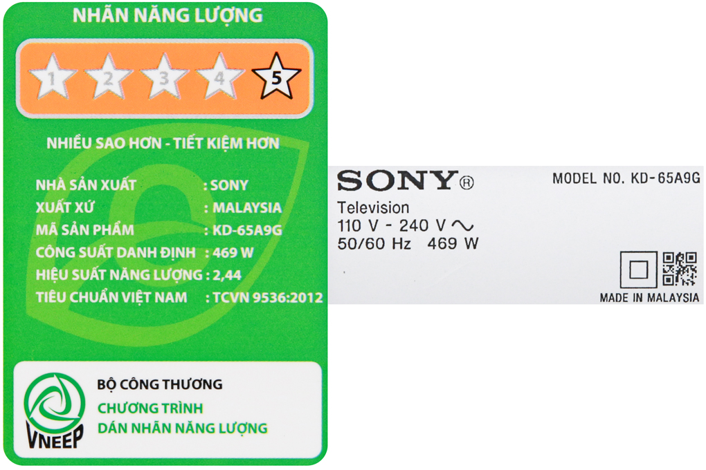 Thông số kỹ thuật của tivi