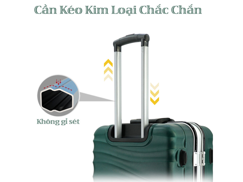 Cần kéo kim loại chắc chắn