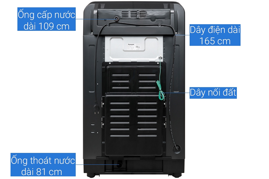 Máy giặt cửa trên Panasonic NA-FD11VR1BV (Inverter, 11.5kg)