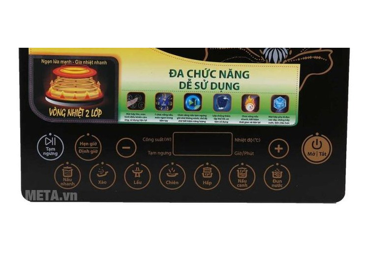 Bếp từ cảm ứng Supor SDHCB45VN-210 (tặng kèm nồi lẩu)