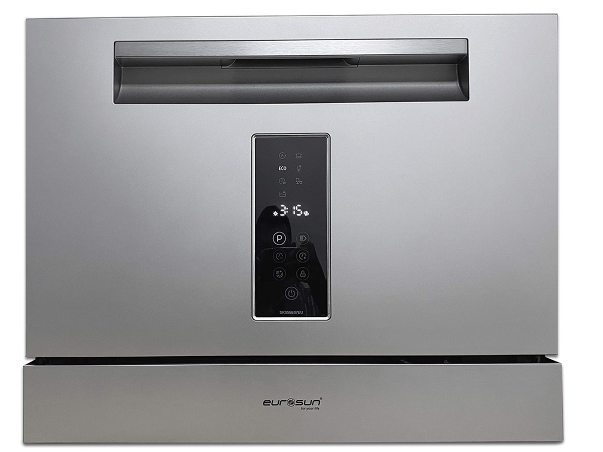 Thiết kế sang trọng của máy rửa bát để bàn Eurosun SKS55E07EU 