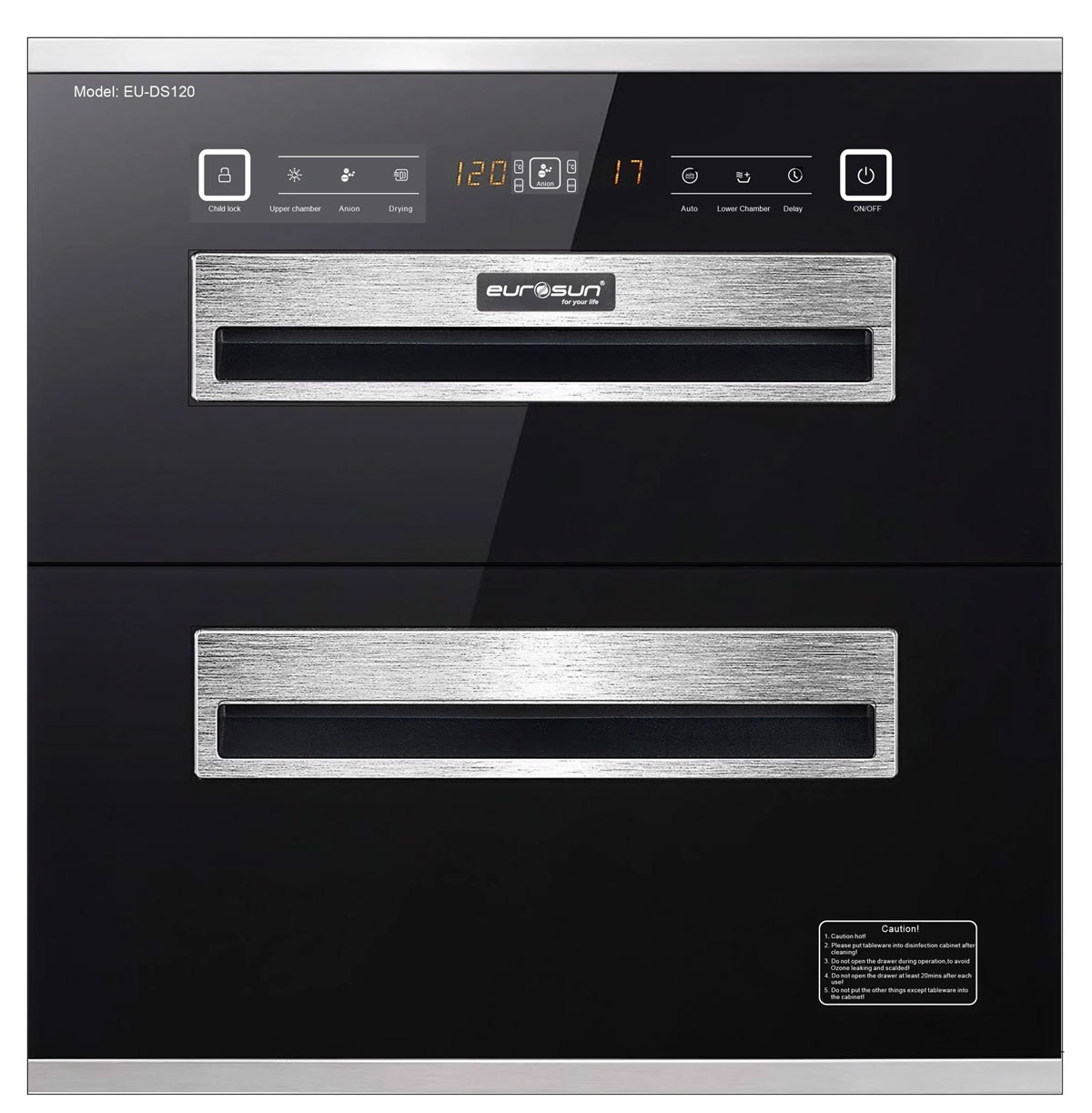 Máy sấy bát Eurosun EU-DS120