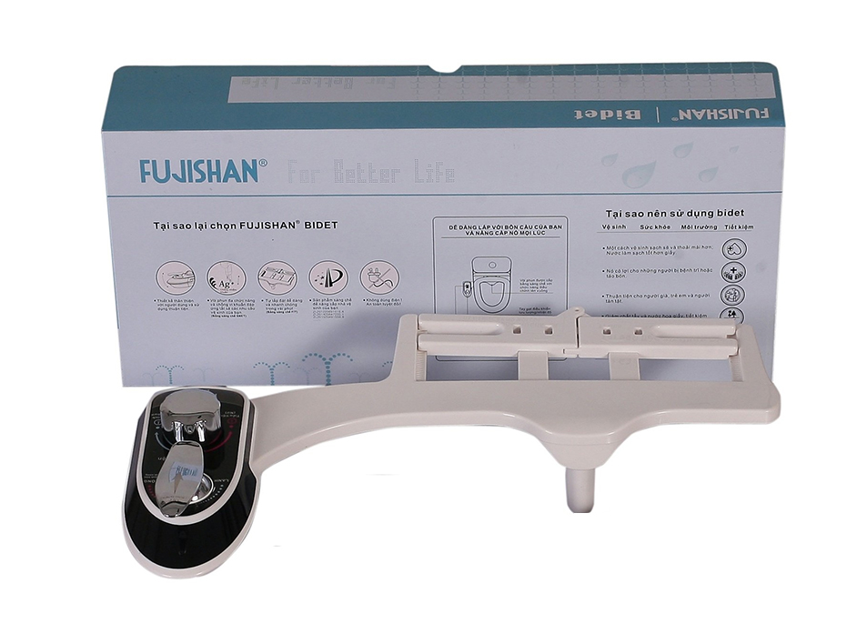 Thiết bị vệ sinh 2 vòi phun Fujishan Bidet LKB-830 (Lạnh)