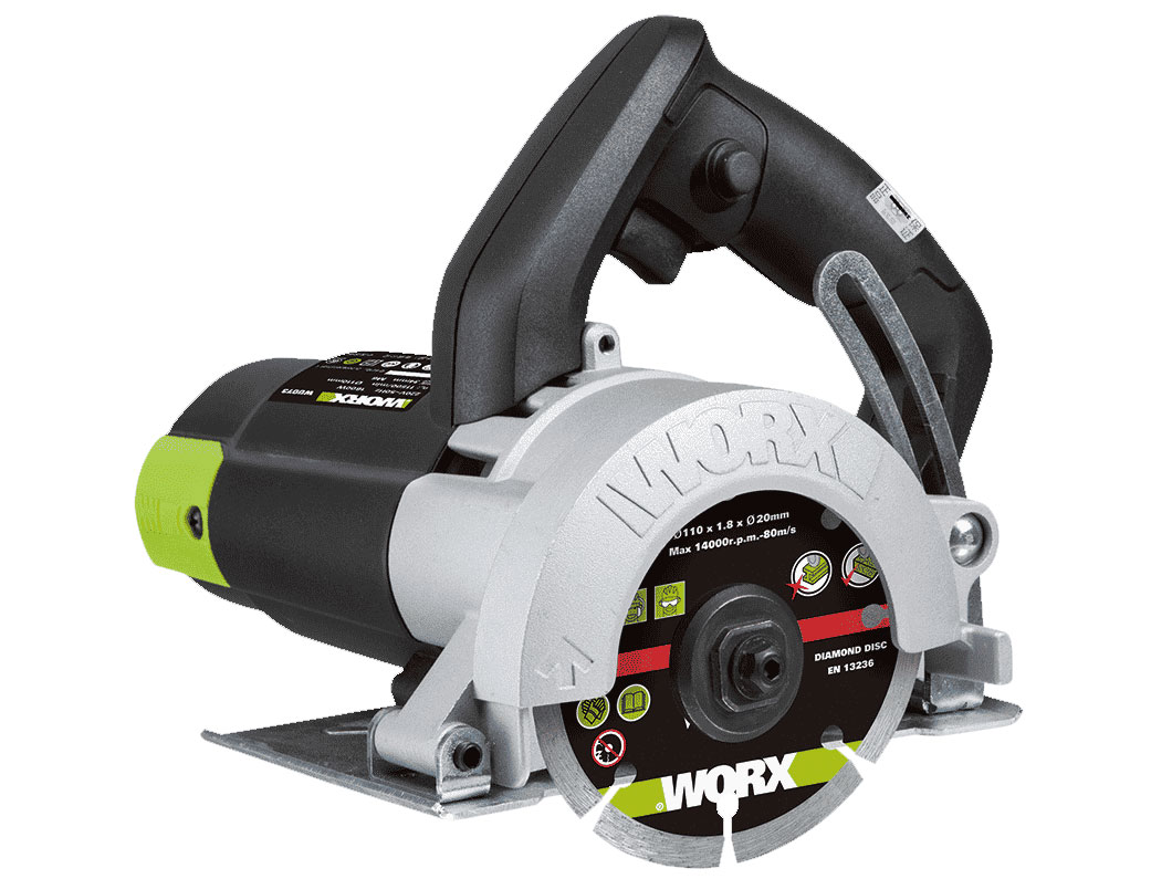 Máy cắt gạch 1600W 110mm Worx Green WU073