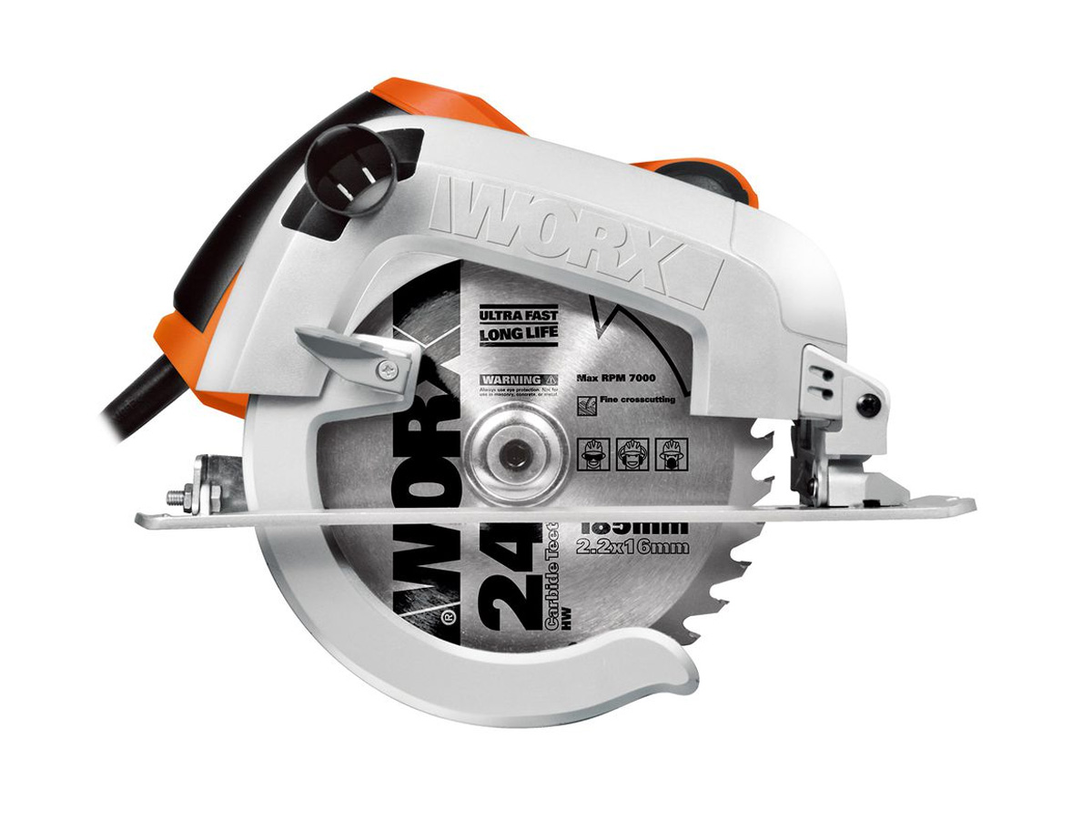 Máy cưa đĩa 190mm 1600W Worx Orange WX445