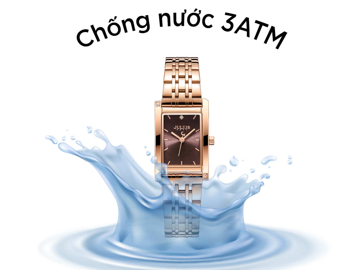 Đồng hồ có khả năng chống nước 3ATM 