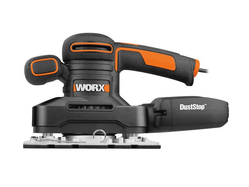 Máy chà nhám rung 250W Worx Orange WX641