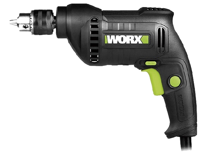 Thiết kế chắc chắn của máy khoan 380W 10mm Worx Green WU118.1