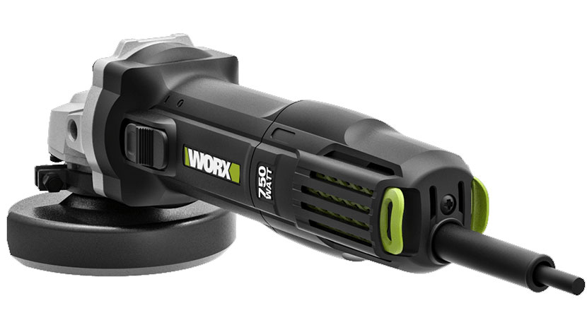 Máy mài góc Worx Green WU811 hoạt động với công suất 750W