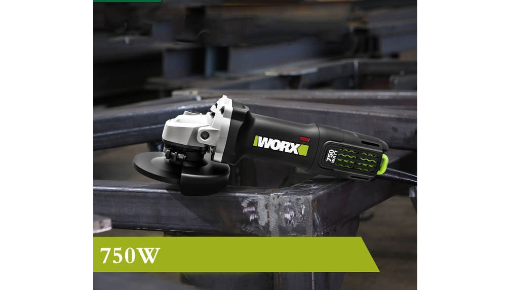 Worx Green WU811 tích hợp chức năng tự động dừng chổi than