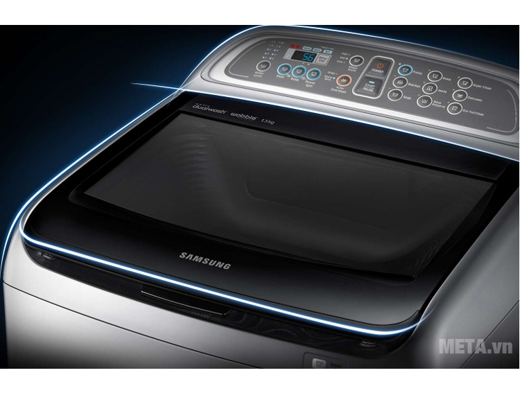 Máy giặt cửa trên Samsung 9kg WA90J5710SG
