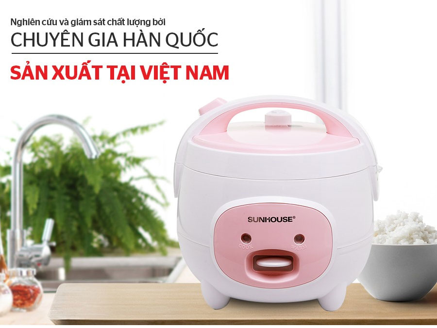 Nồi cơm điện chất lượng vượt trội giúp nấu nướng đơn giản hơn