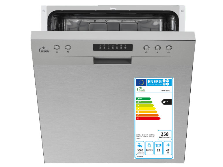 Máy rửa chén Tomate Dishwasher TOM 6012 (12 bộ)