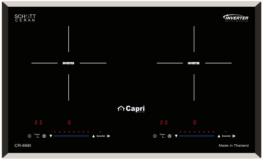 Bếp từ đôi Capri CR-666I